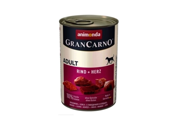 animonda Gran Carno - Adult Rind und Herz, 400 g