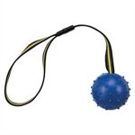 Trixie Sporting Ball am Gurt, Naturgummi,Ø 6 cm/35 cm