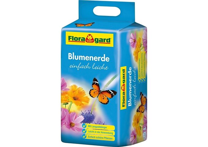  Floragard Blumenerde leicht 25 L, HP 42