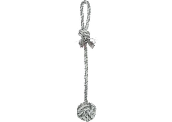 Trixie Spielball am Seil, Durchm. 7 cm / 50 cm