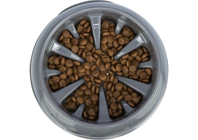 Trixie Slow Feeding Napf, Kunststoff TPR´0,3l/ ø16cm