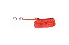Trixie Schleppleine, Nylon, 10 m / Durchm.5 mm, rot