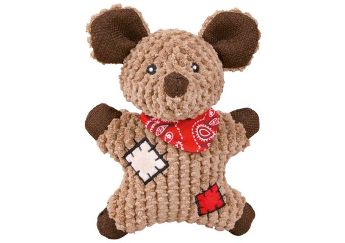 Trixie Maus mit Flicken, Stoff 19 cm