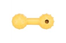 Trixie Hantel mit Schelle, Naturgummi, 12cm