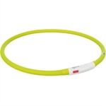 Trixie Flash Leuchtring USB, Silikon, XS XL ; 70 cm/Ø 10