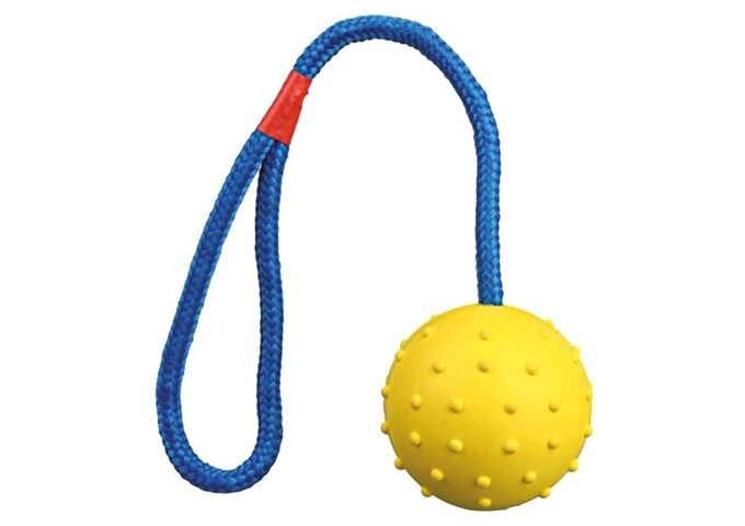 Trixie Ball am Seil, Naturgummi, Durchm. 6cm / 30 cm