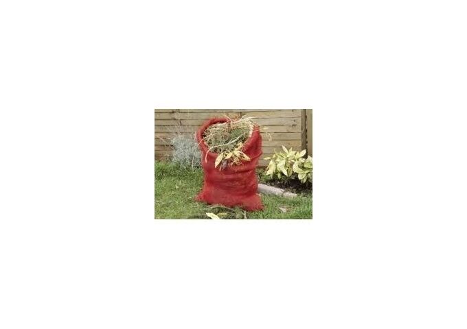 Floraworld Gartensack Classic 105x60 cm, rot,Jute, 2 Stück