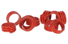 Kerbl Spiralringe, 16mm, rot, 20St/Pack,Kunststoff