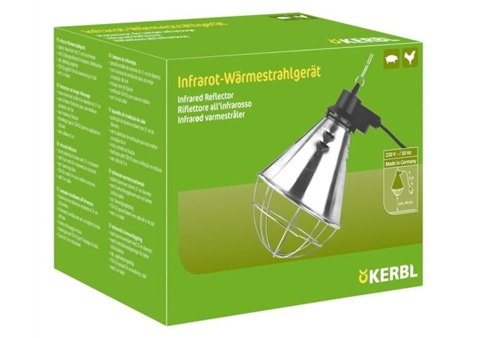 Kerbl Infrarot-Wärmestrahlg Alu 5 m, einzelverpackt