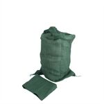 Floraworld Gartensack Classic 105x60 cm, grün,Jute, 2 Stück