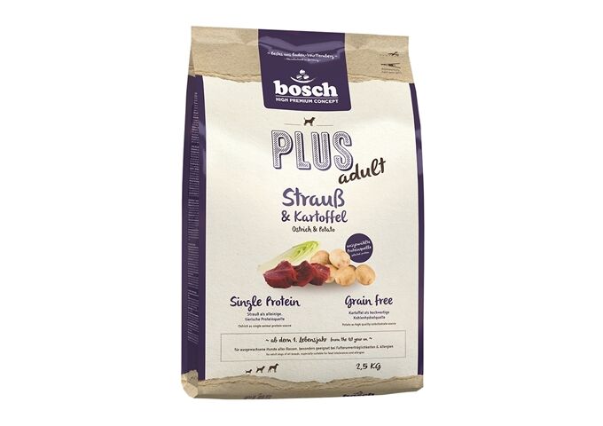bosch Tiernahrung Plus Strauss 2,5 kg