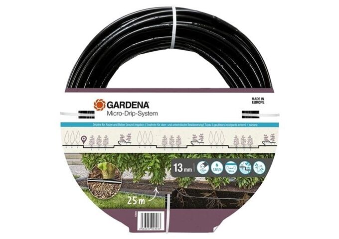 Gardena Micro-Drip-System Tropfrohr über & unter der Erde