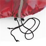 Floraworld Haubenvlies Stern 50g/m2 rot/weiß,130x160cm