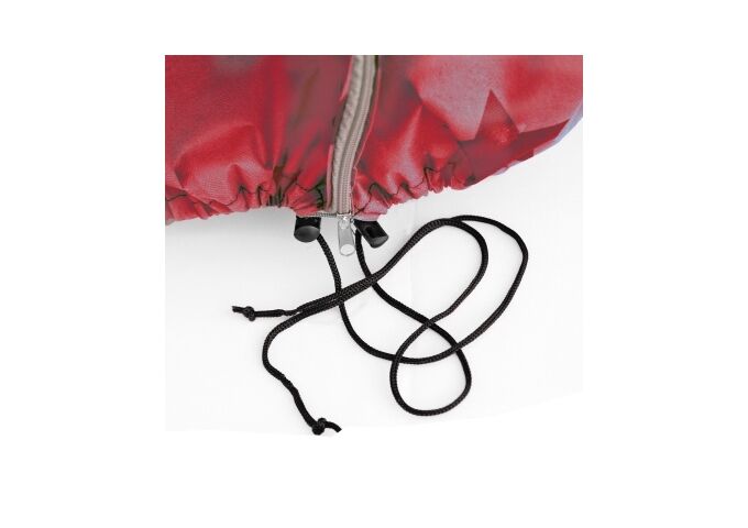 Floraworld Haubenvlies Stern 50g/m2 rot/weiß,130x160cm