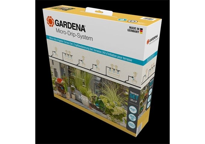 Gardena Micro-Drip-System Start Set für Hochbeete/Beete