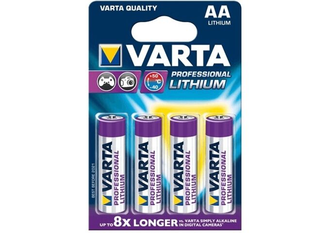 VARTA ULTRA LITHIUM AA Blister 4