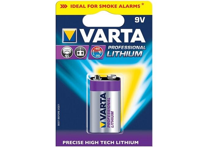  VARTA ULTRA LITHIUM 9V Blister 1