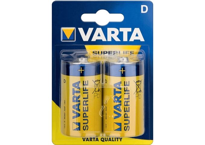 VARTA SUPERLIFE D Blister 2