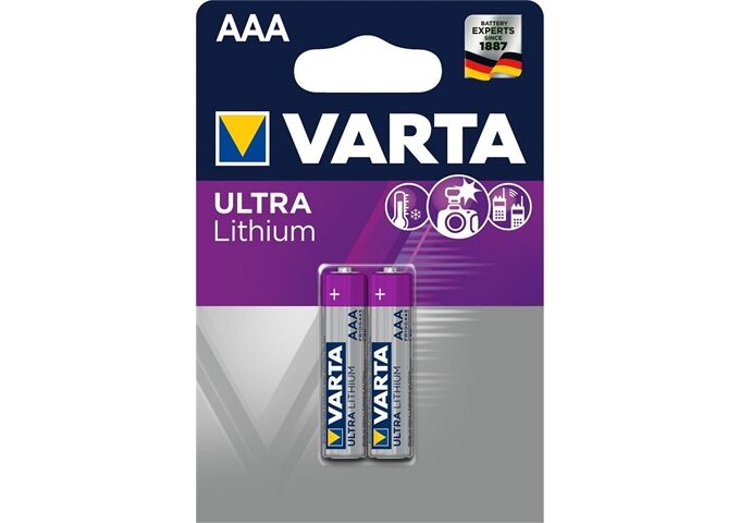 VARTA ULTRA LITHIUM AAA Blister 2