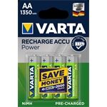 VARTA RECH.ACCU Power AA 1350mAh 4er Pack Blister