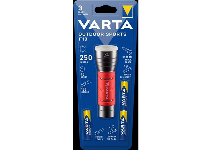 VARTA Outdoor Sports F10 3AAA mit Batt.