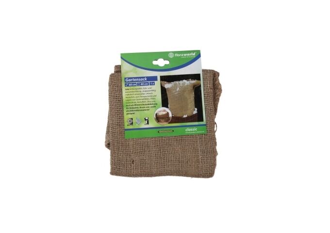 Floraworld Gartensack Classic 80x60 cm, natur,Jute