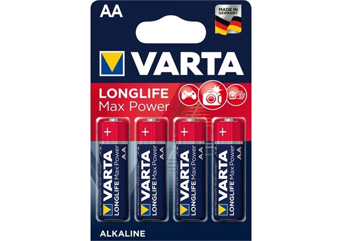 VARTA LONGLIFE Max Power AA Blister4