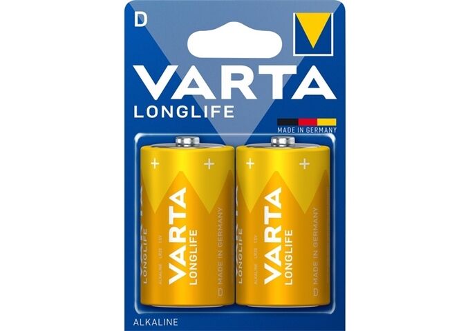 VARTA LONGLIFE D Blister 2 VARTA LONGLIFE D Bliste