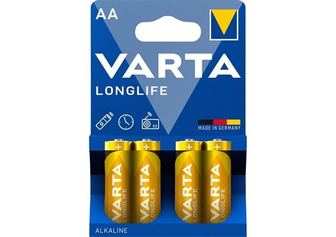 VARTA LONGLIFE AA Blister 4 VARTA LONGLIFE AA Blis