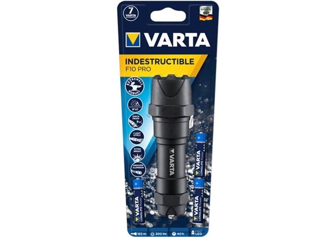 VARTA Indestructible F10 Pro 3AAA mit Batt.