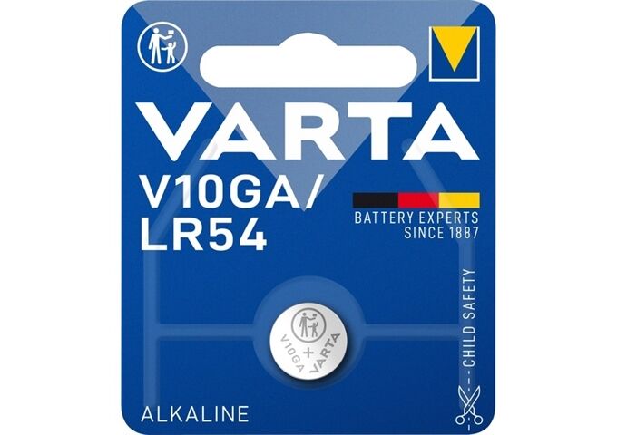  VARTA ELECTRONICS V10GA/LR54 Blister 1