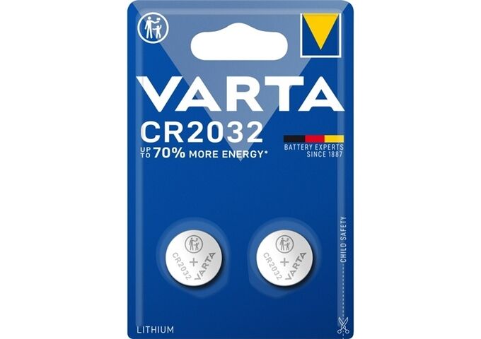 VARTA ELECTRONICS CR2032 Blister 2