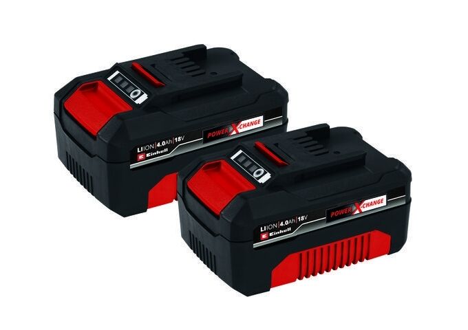 Einhell Akku Power X-Change 18 V 4,0 Ah Twinpack (2 St.)