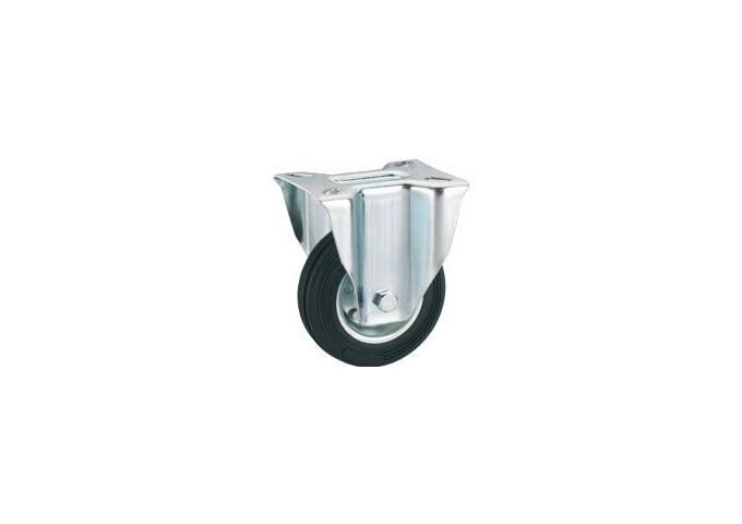 Dörner&Helmer VG-Bockrolle 100x30 mm Platte 100x85 mm, schwarz