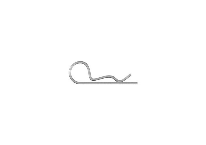 Dörner&Helmer Standard-Federstecker 3x60 mm, einfach verzinkt, S