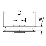 Dörner&Helmer Seilrolle 30 mm, Grauguss SB-Box 1Stück