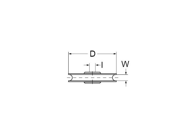 Dörner&Helmer Seilrolle 30 mm, Grauguss SB-Box 1Stück