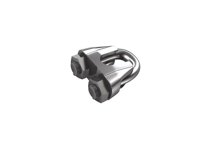 Dörner&Helmer Seilklemme f. Seil bis 8 mm Edelstahl SB-Box 2 Stü