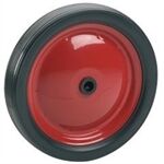 Dörner&Helmer PVC-Rad 148x23x12 mm Blechfelge rot