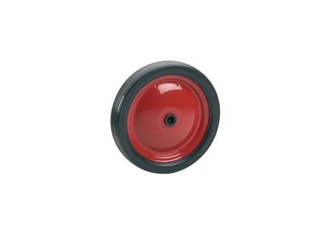 Dörner&Helmer PVC-Rad 148x23x12 mm Blechfelge rot