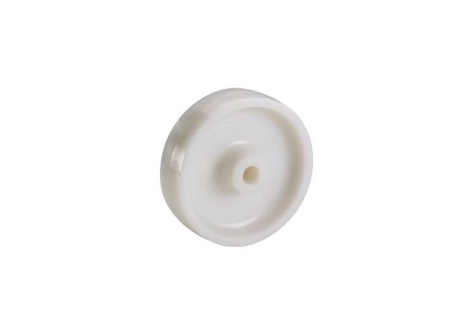 Dörner&Helmer Polyamidrad 80x30x12 mm Nabe 40 mm,weiss