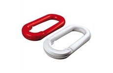 Dörner&Helmer PE Notglieder rot  ; weiß 8/10 mm,SB-Box 2x1 Stück