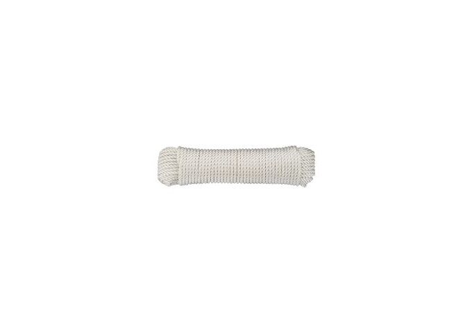 Dörner&Helmer PA-Seil 3-fach, weiß UV-stabil 6 mm, 30 m, thermof