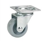 Dörner&Helmer Möbel-Lenkrolle 30x15 mm Platte 42x42 mm