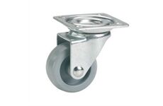Dörner&Helmer Möbel-Lenkrolle 25x15 mm Platte 40x40 mm