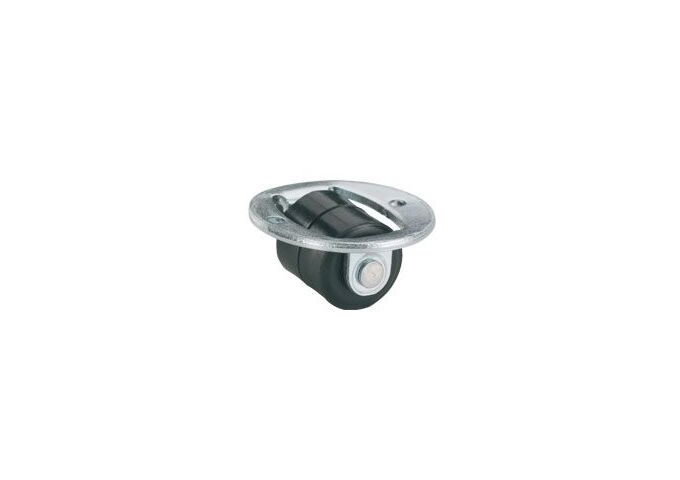 Dörner&Helmer Möbel-Bockrolle 13x14 mm Platte, Beutel 2 St.