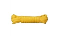 Dörner&Helmer KS-Wäscheleine geflochten 5,0 mm, gelb, 20 m (Dock
