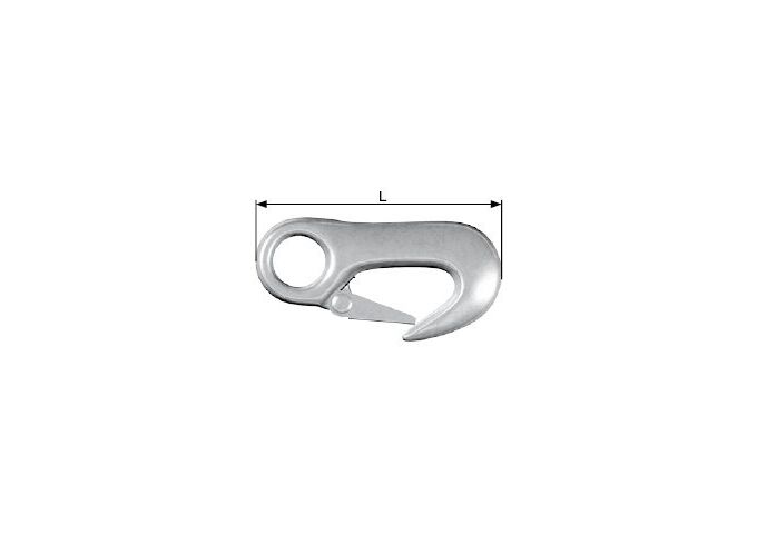 Dörner&Helmer Karabinerhaken geschmiedet 90mm, SB-Box 1 Stück