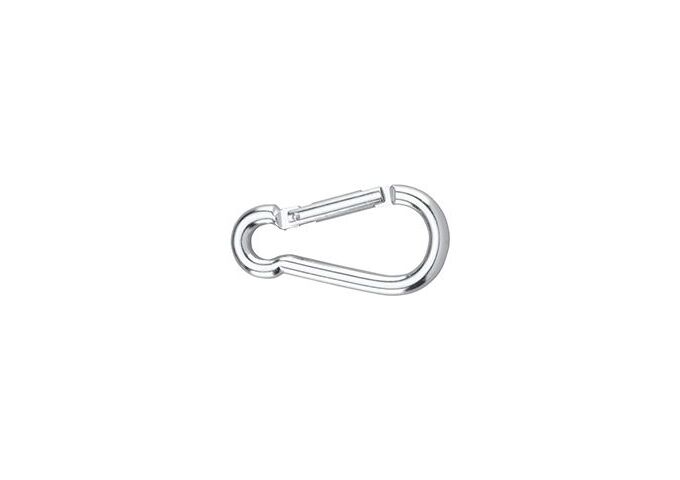 Dörner&Helmer Karabinerhaken Alu silber elox 6x60mm, SB-Box 2 St