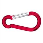 Dörner&Helmer Karabinerhaken Alu rot elox. 6x60 mm, SB-Box 2 Stü